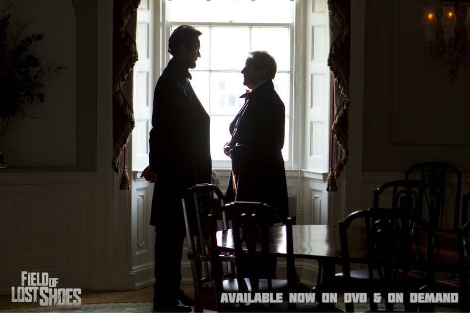 Michael Krebs as President Lincoln and Michael Goodwin as Secretary of State Seward.