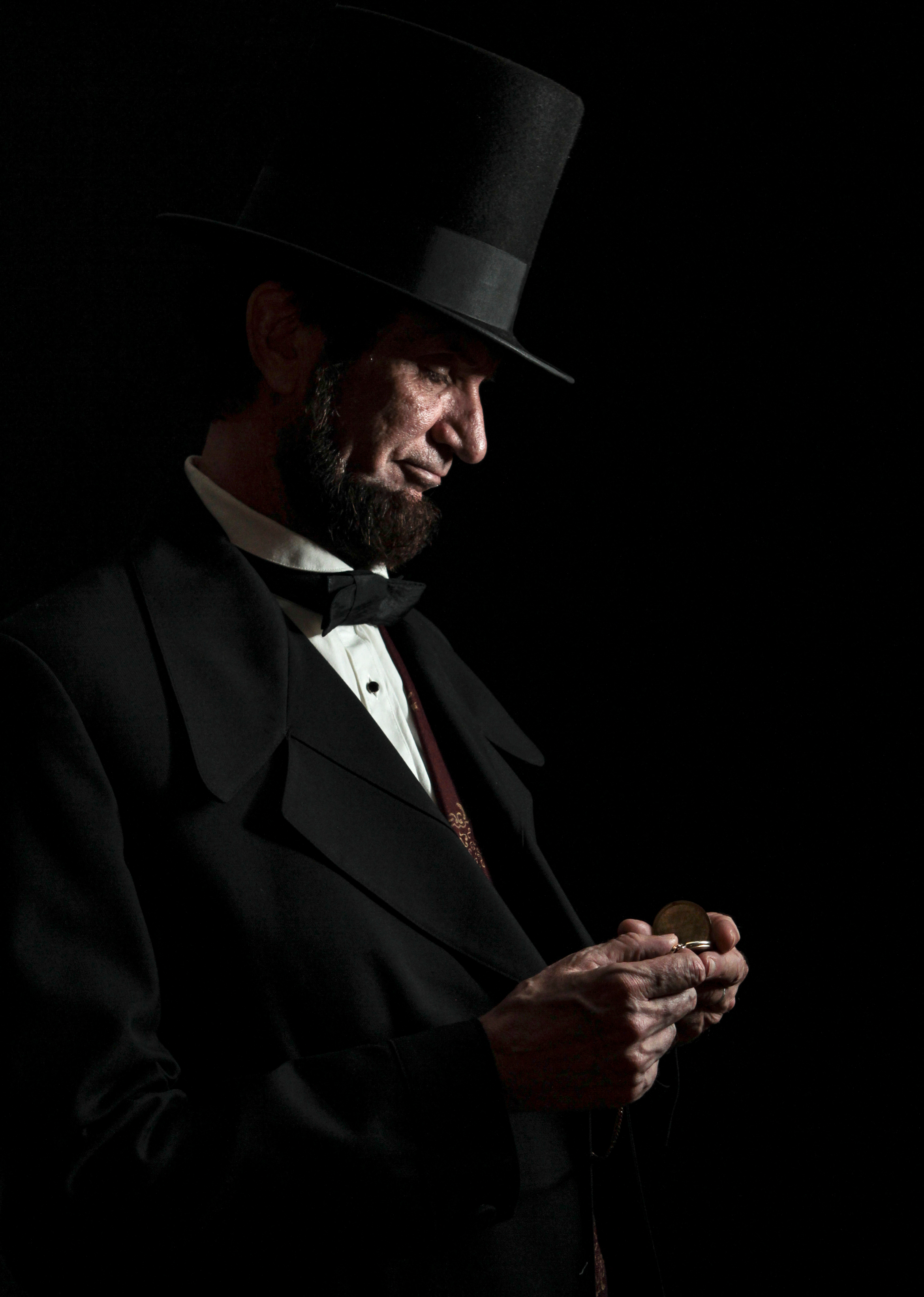 Michael Krebs as Abraham Lincoln