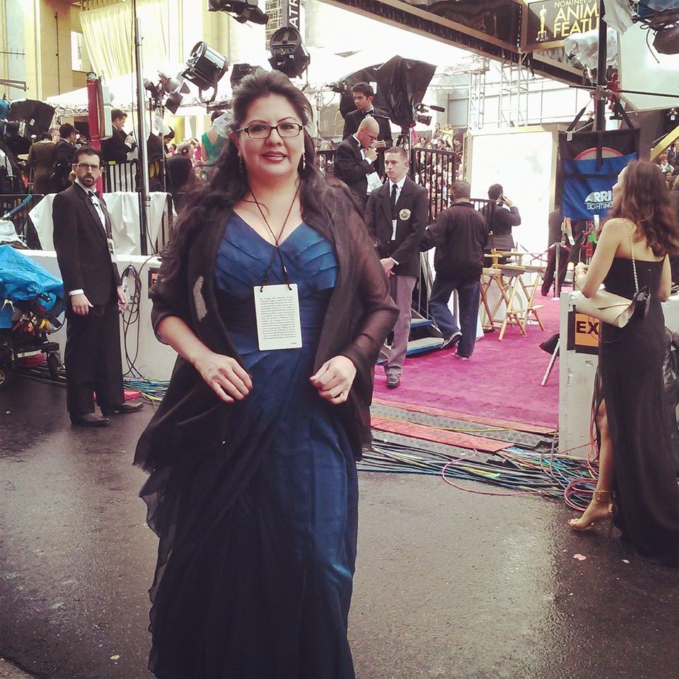 At the 2014 Oscars in Hollywood, California.