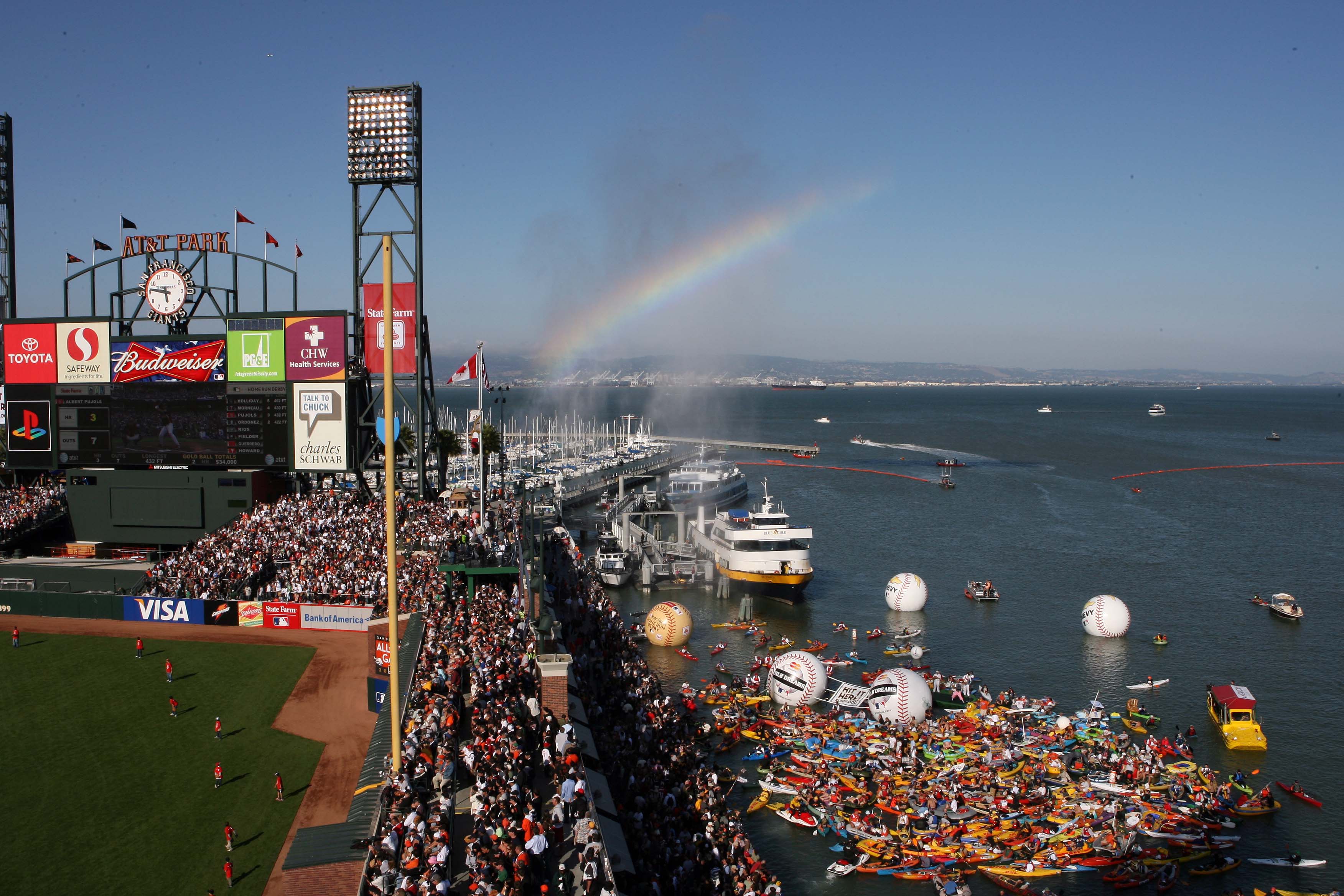 All Star Series at San Francisco Giants. Shot for The Port of San Francisco 