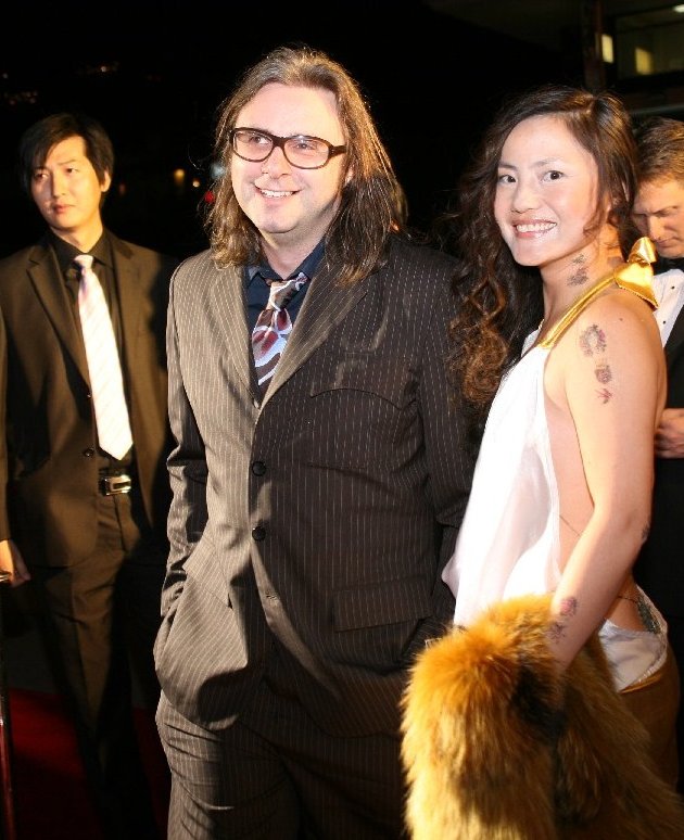 director Stuart Allison & actress Nina Xining Zuo on Director Guild of America red carpet, photo taken by Susan Li.