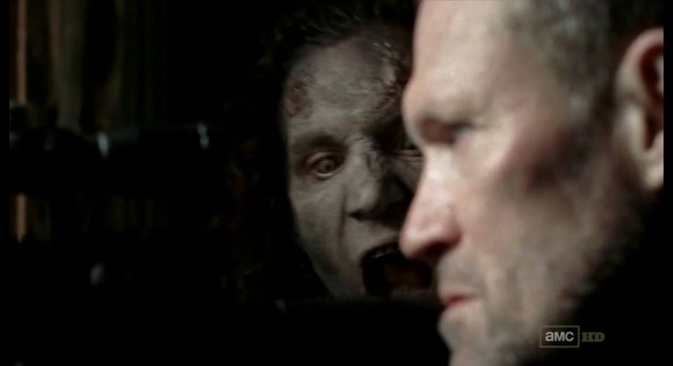 attacking Merle on AMC's The Walking Dead, episode 3:15 - 