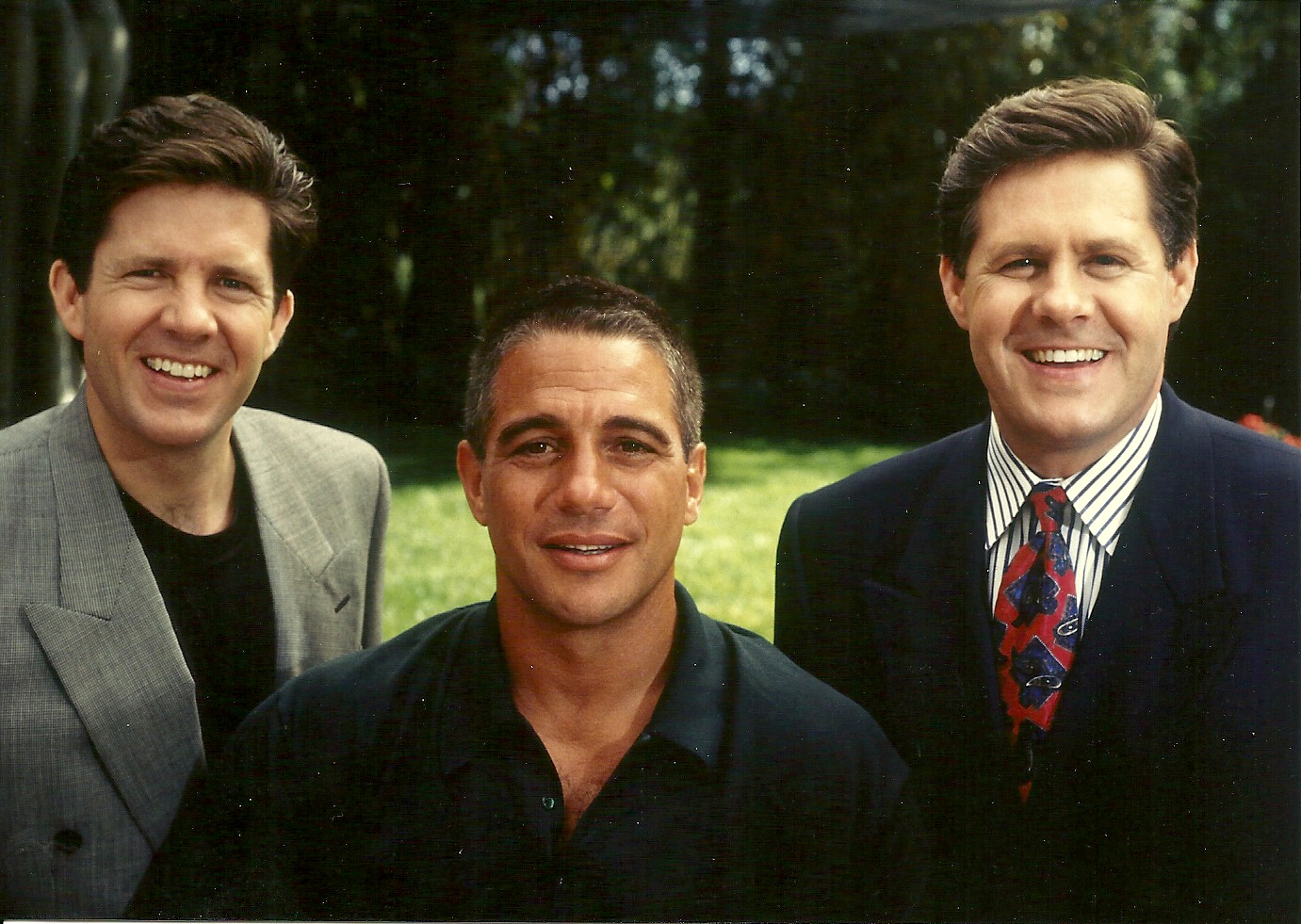 Tony Danza after interview with the McCain Brothers for Good Morning Oklahoma.