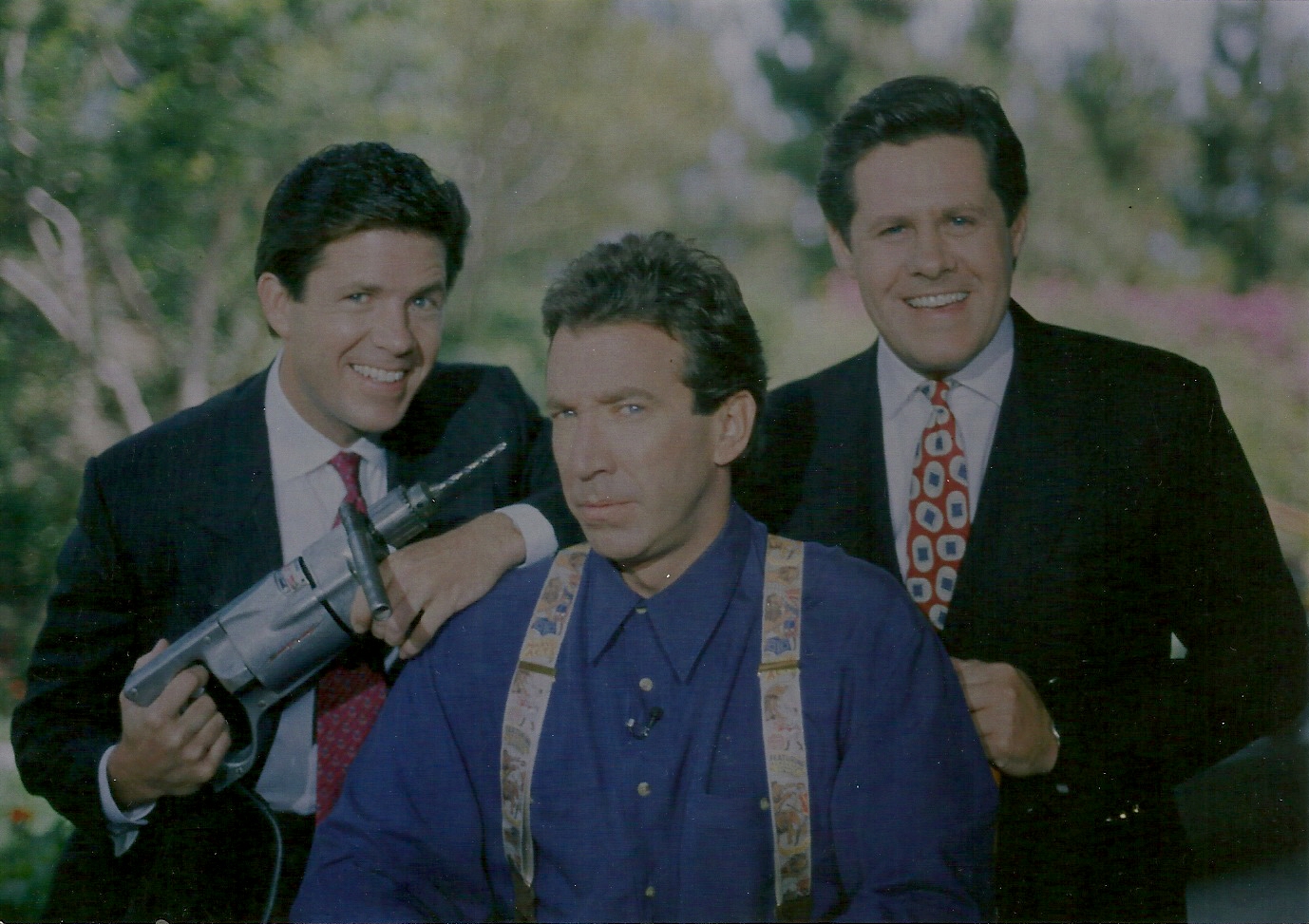 The McCain Brothers with Tim Allen.