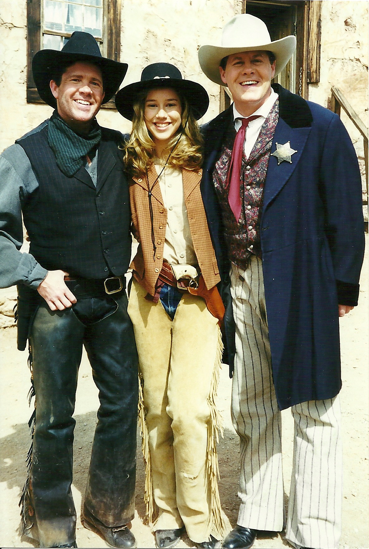 Butch McCain, Talia Osteen and Ben McCain in Calico Junction.