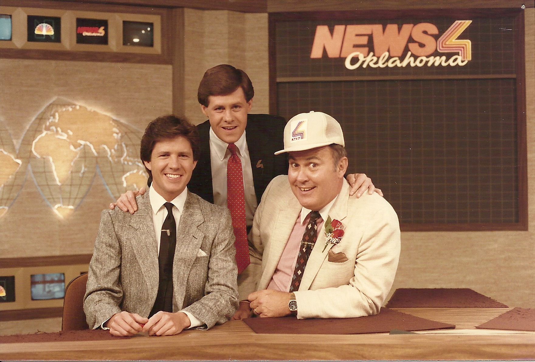 Ben McCain, Butch McCain and the legendary Willard Scott of NBC's Today Show.