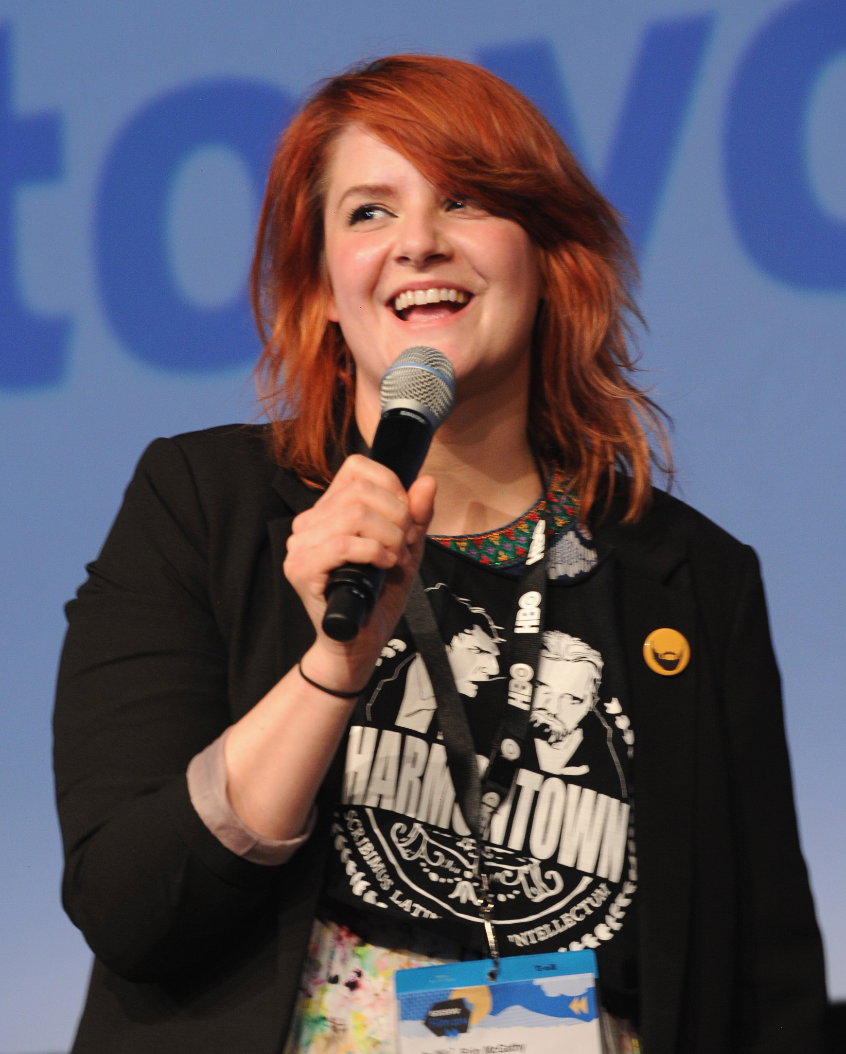 Erin McGathy at event of Harmontown (2014)