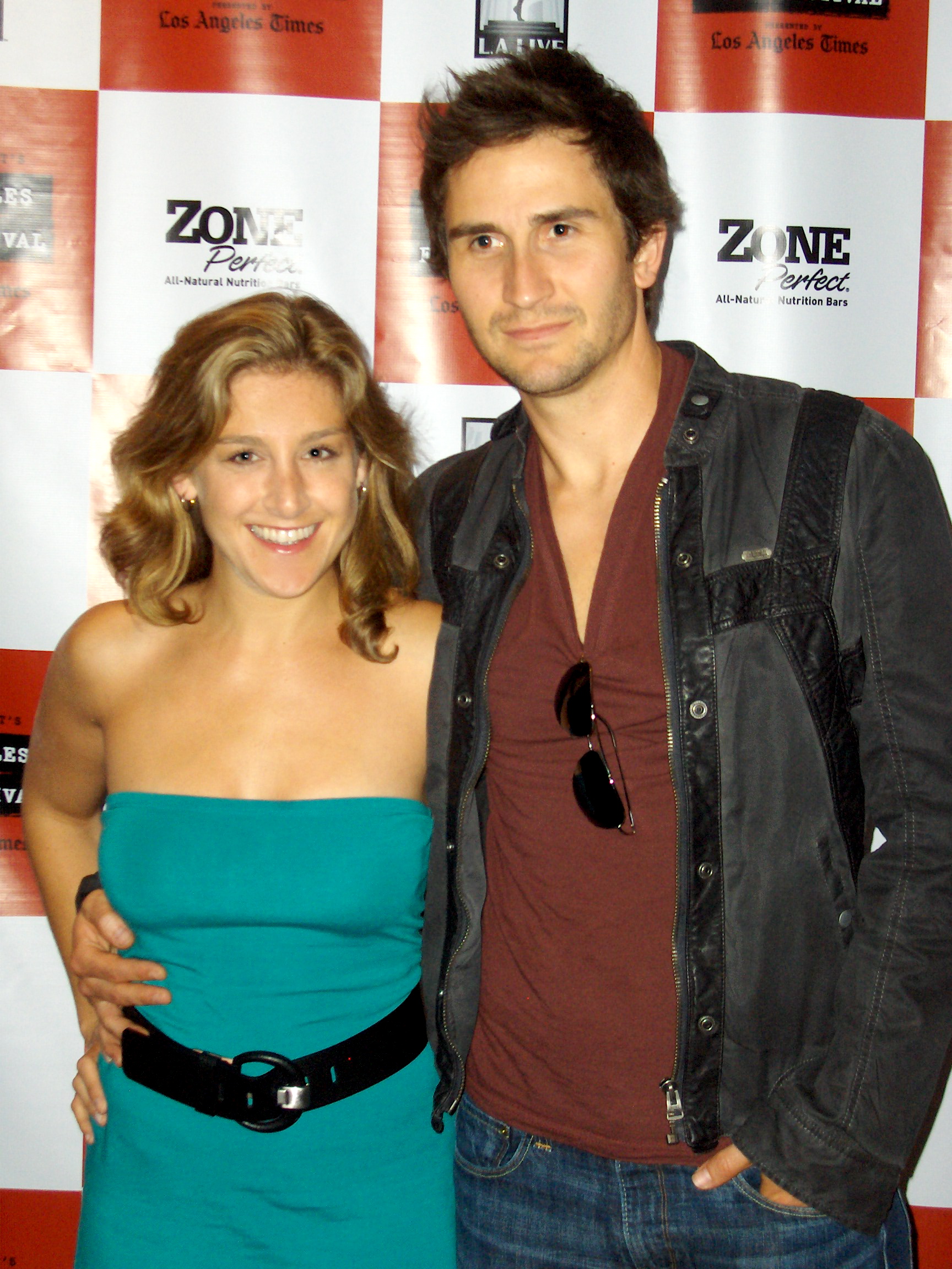 On the red carpet at the 2010 L.A. Film Festival.