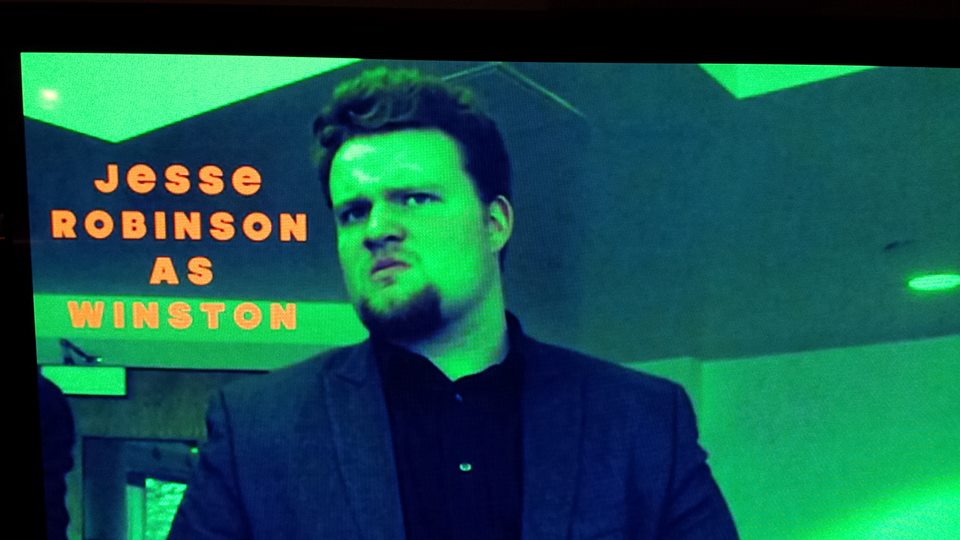 Jesse Robinson as Winston in GMU Feature Film 