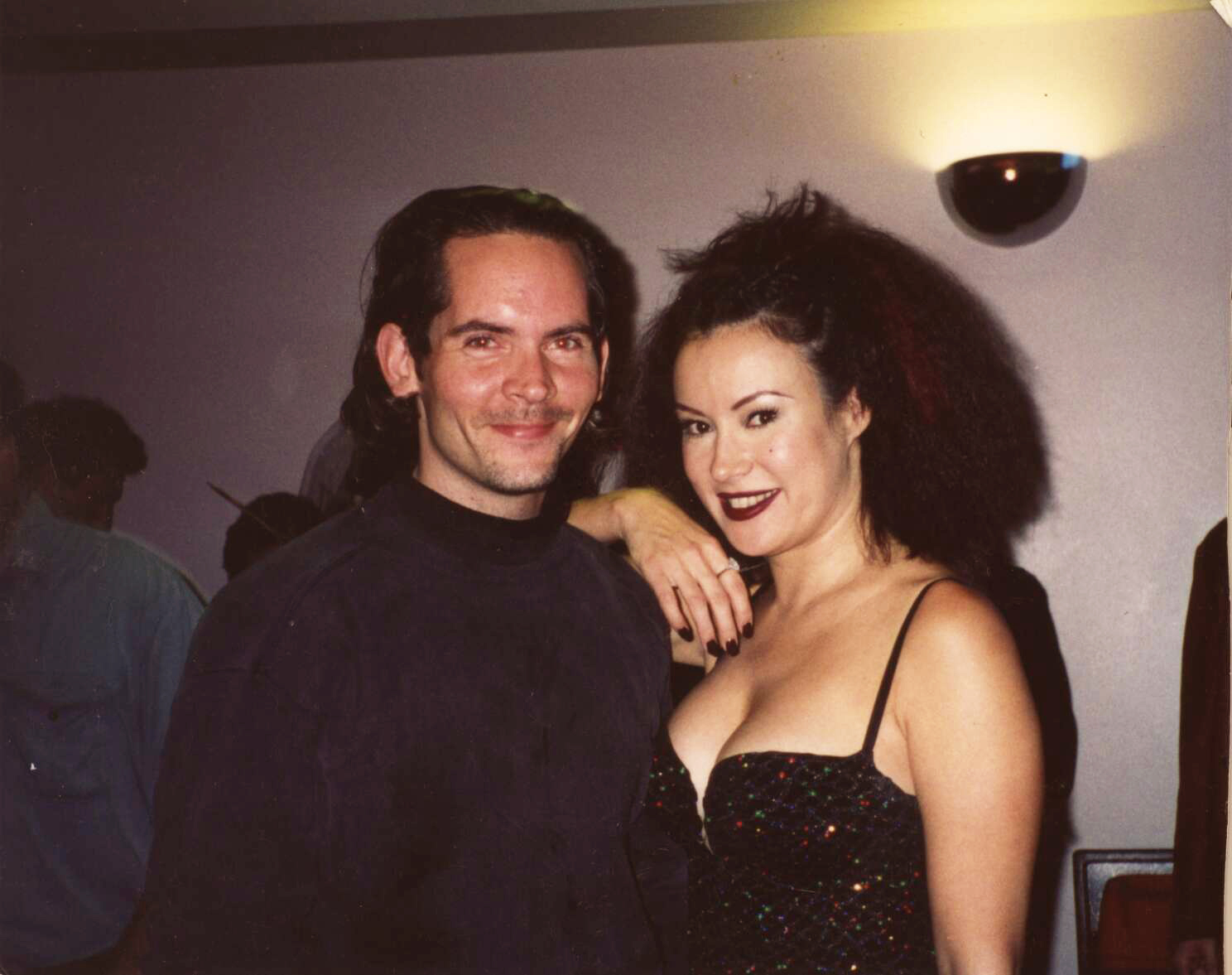 Lance Brittan and Jennifer Tilly