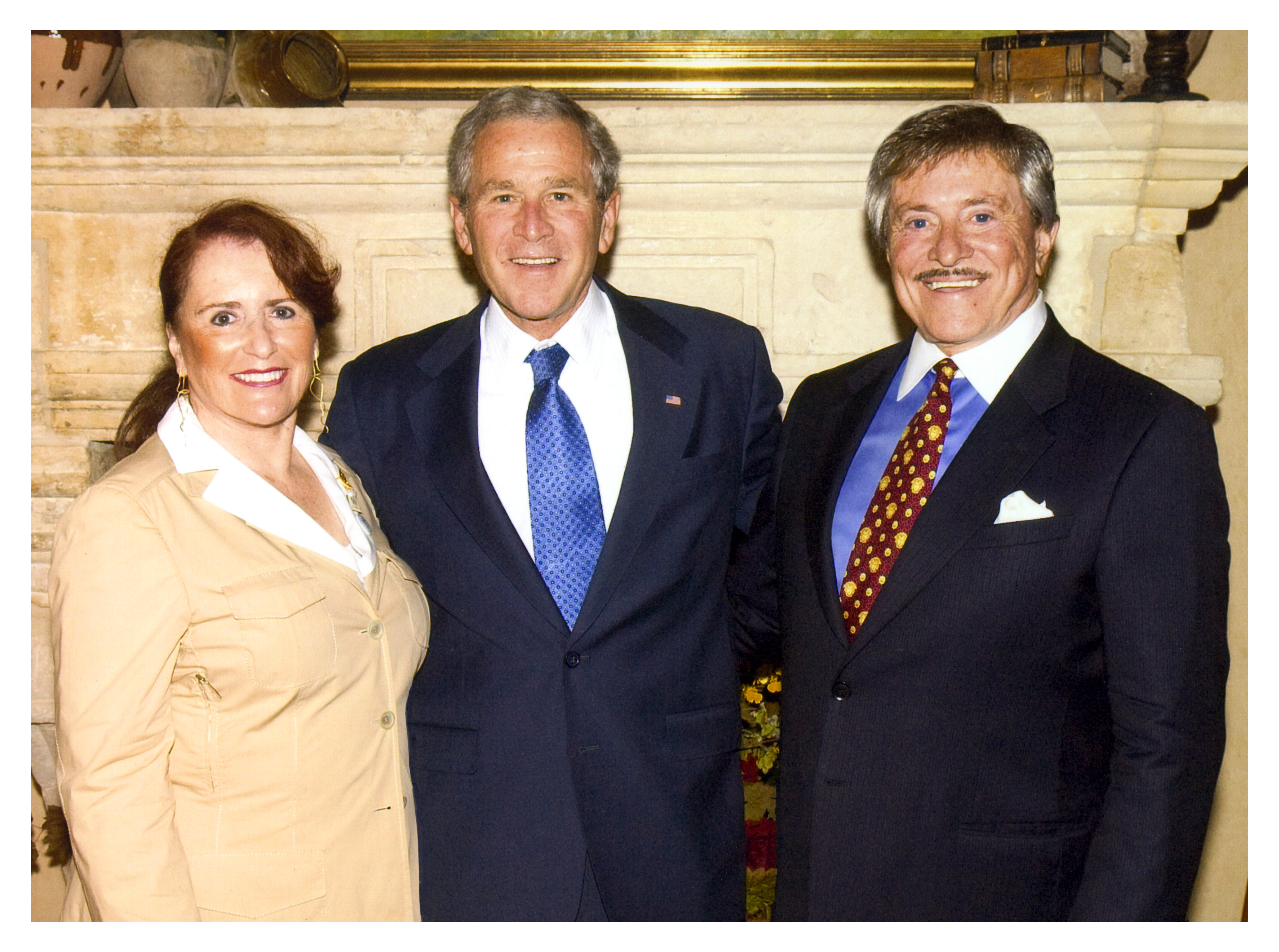 Joanna M. Champlin, President George W. Bush, Shawnee Brittan