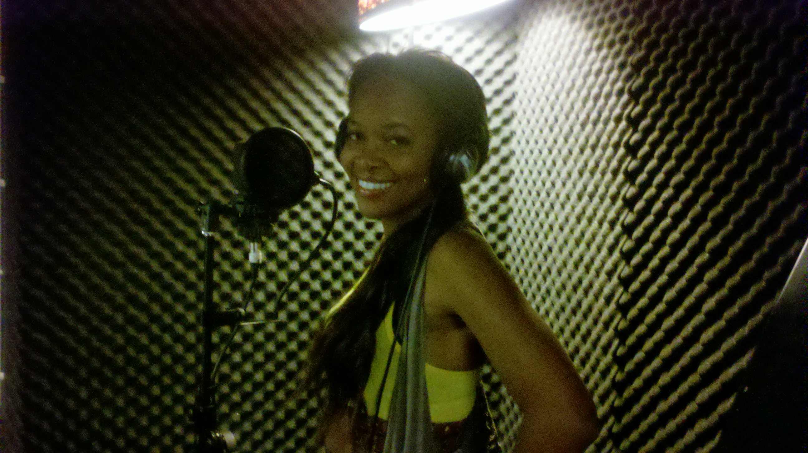 In the studio Voice Over for California Dreaming.