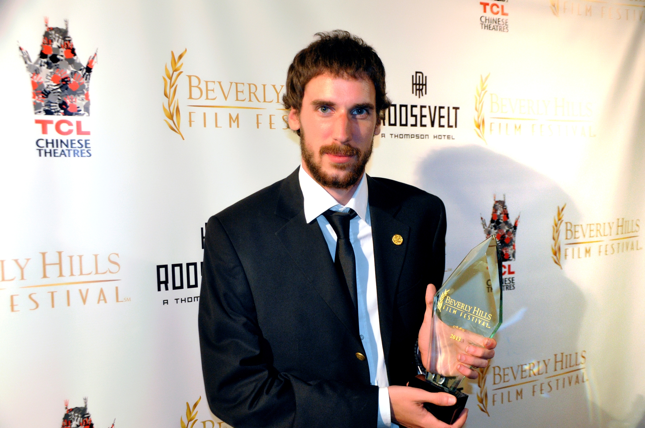 Hadzi-Aleksandar Djurovic with Best Director Award on Beverly Hills Film Festival 2013