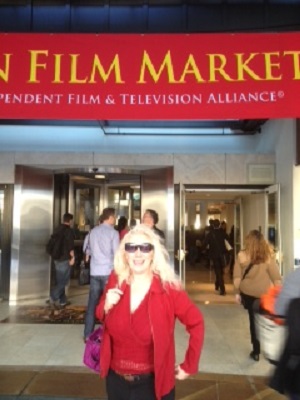 Kathy at the AFM - American Film Market