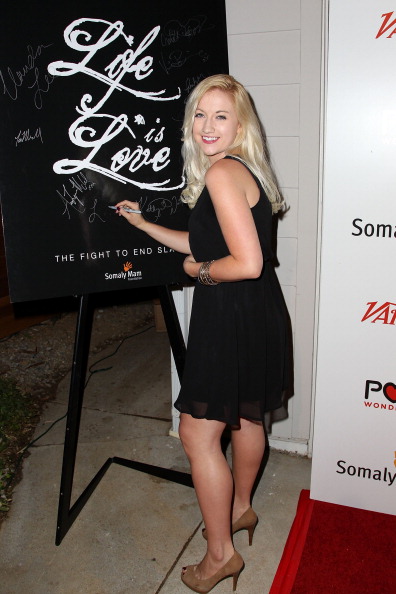 Actress Laura Linda Bradley attends a 'Life Is Love' gala benefitting The Somaly Mam Foundation on September 22, 2012 in Los Angeles