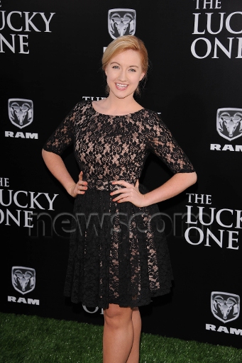 Actress Laura Linda Bradley attends the Los Angeles premiere of 'The Lucky One' at Grauman's Chinese Theatre on April 16, 2012 in Hollywood
