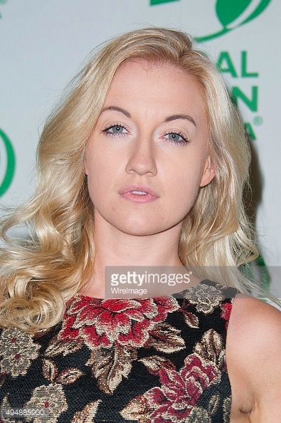 Actress Laura Linda Bradley arrives at Global Green USA launch of Sebastian Copeland's 'Arctica: The Vanishing North' at Four Seasons Hotel Los Angeles at Beverly Hills on October 29, 2015 in Los Angeles, California.