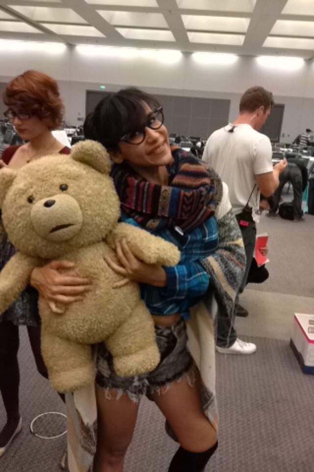 On the set of Ted 2