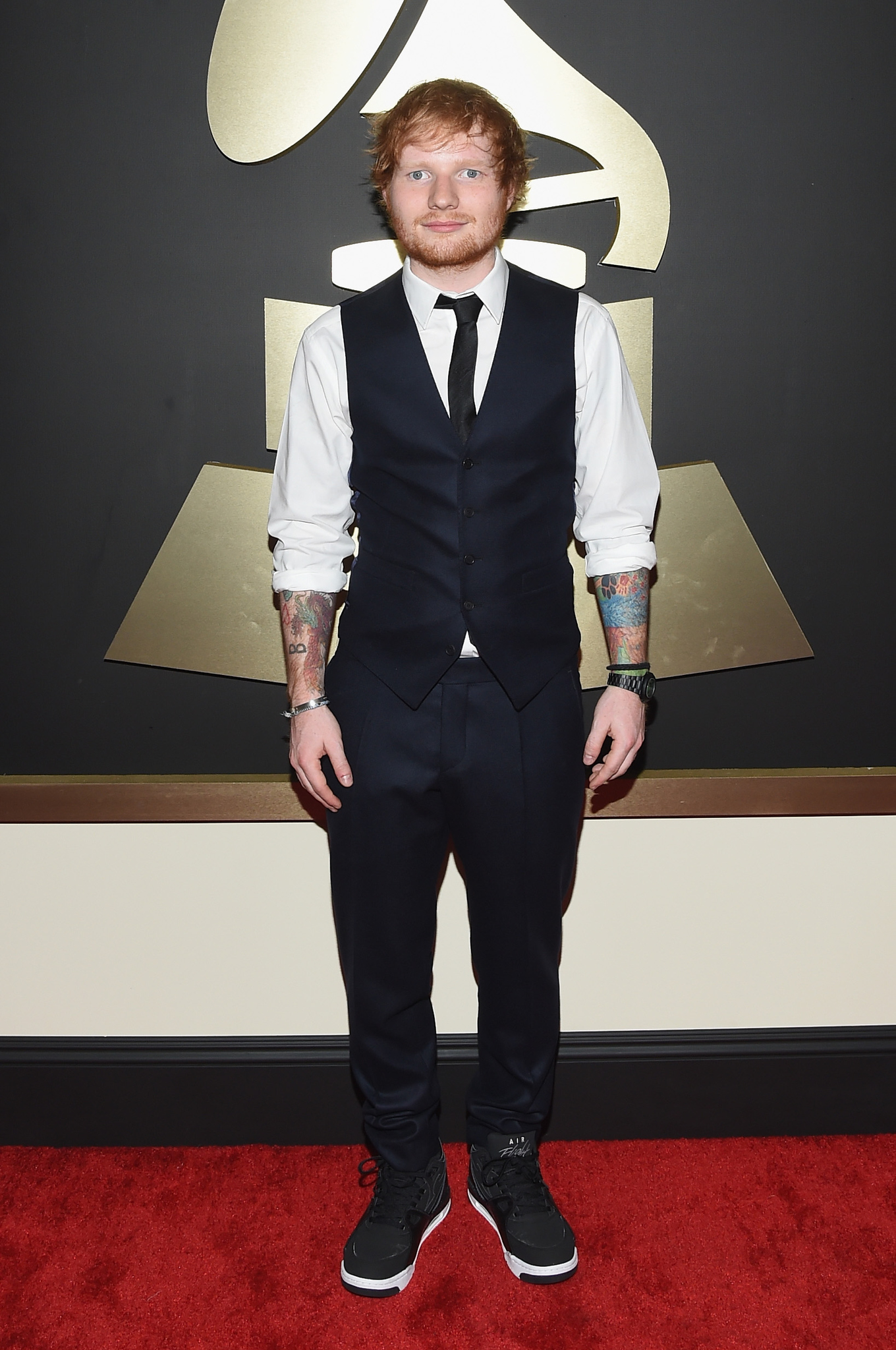Ed Sheeran at event of The 57th Annual Grammy Awards (2015)