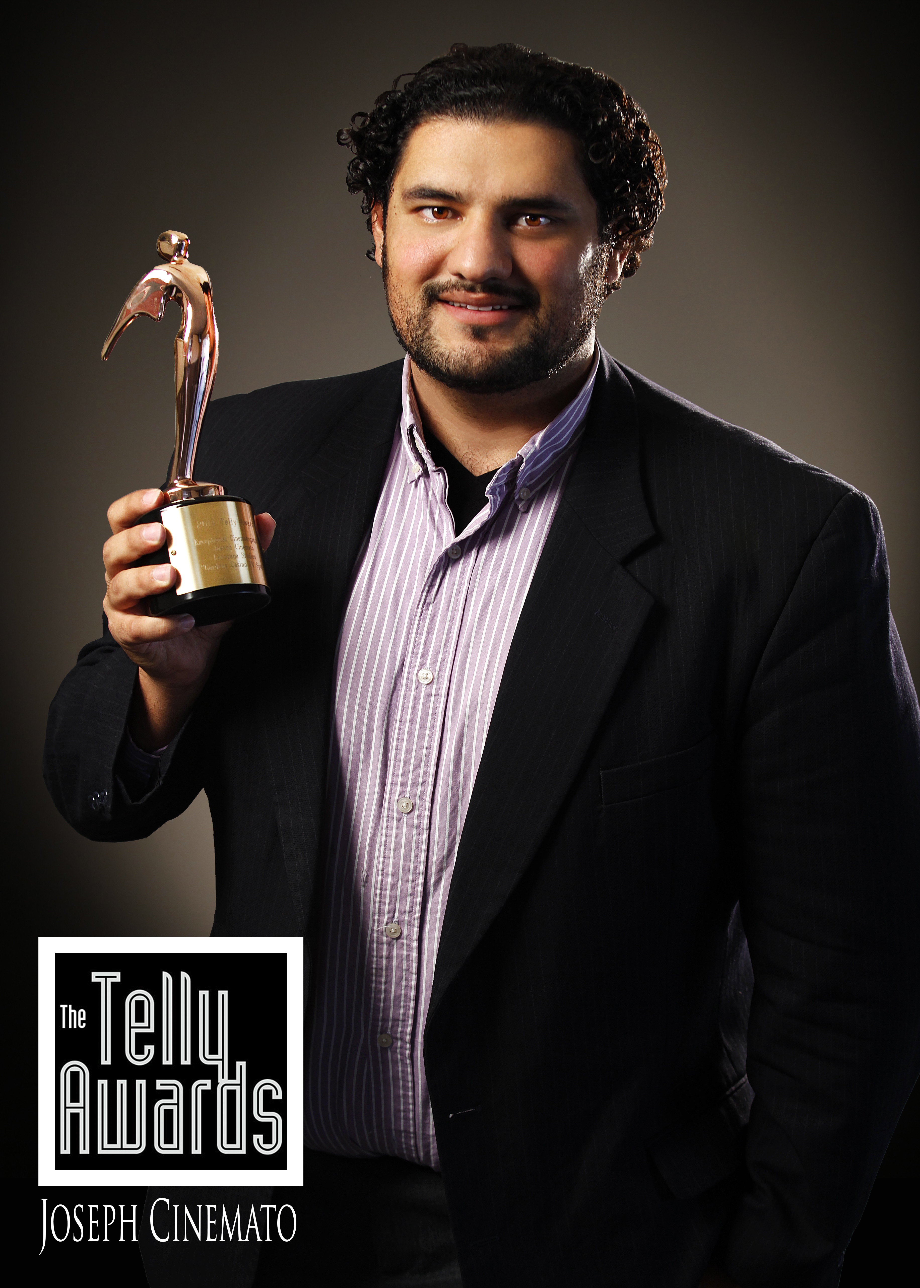 Joseph Cinemato awarded a 'TELLY AWARD' for an International TV Commercial Campaign.