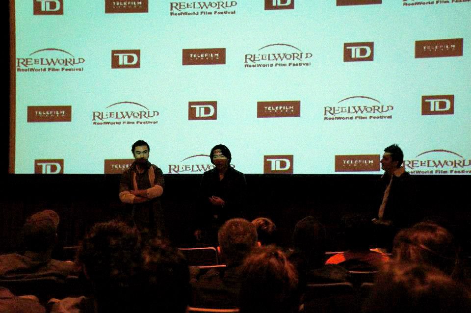 Q&A at Reelworld Film Festival with Tyce Phangsoa and Director Michael Suan. AKP:job27 Toronto screening.