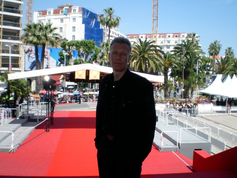 Michael Duessel (stunt actor-Inglourious Basterds) at the premier in cannes