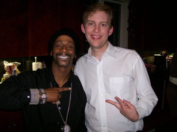 Wrap party photo with Katt Williams for 