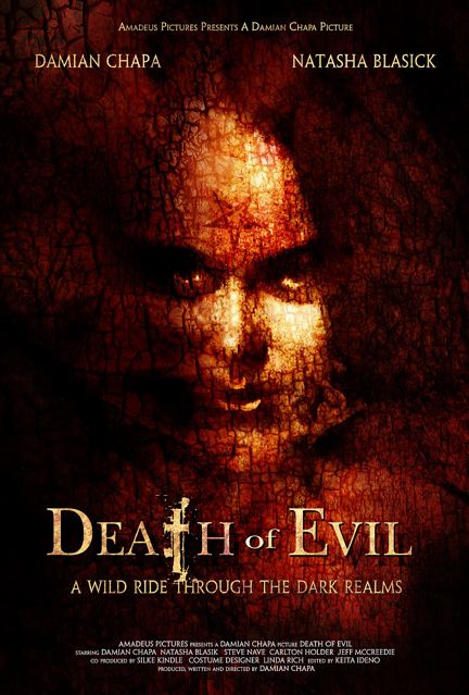Natasha Blasick on the poster of Death of Evil