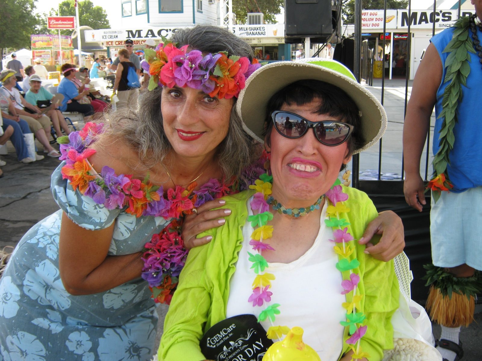 Senior Day at Kern County Fair. One of my Fans had her nurse take the picture.