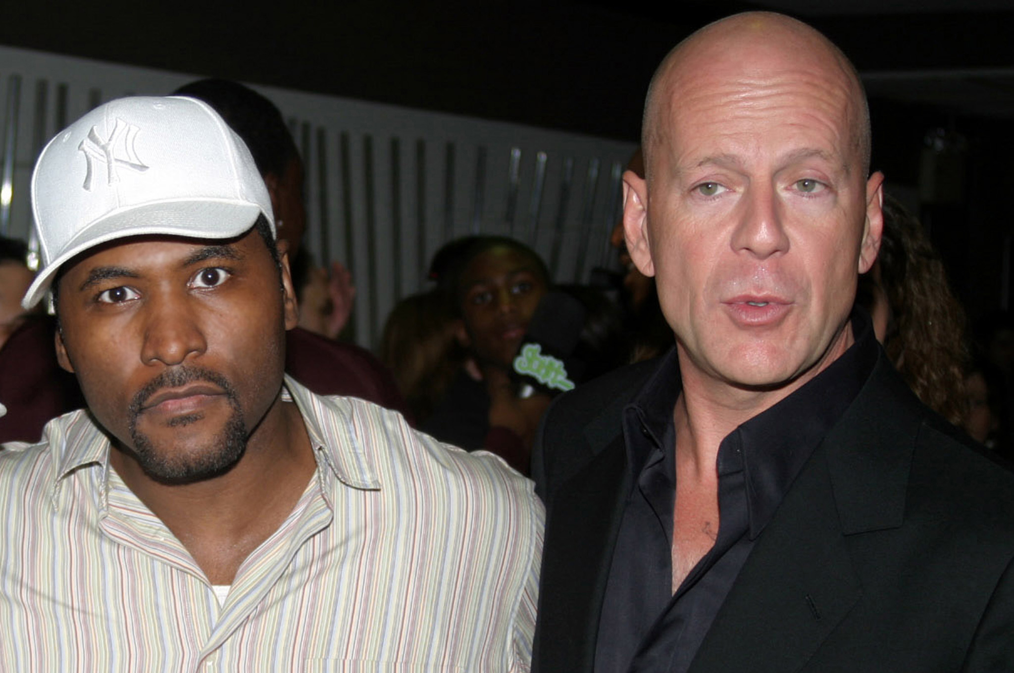 Kevin K. Greene and Bruce Willis