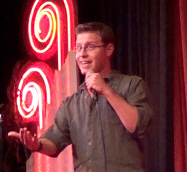 Joshua Moore doing Stand-Up at the Comedy Store Main Stage in Los Angeles.