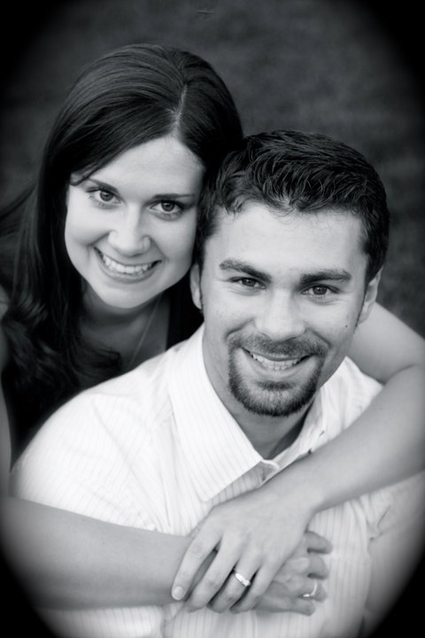 Aaron Burns and his wife, Andrea