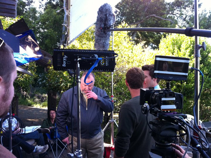 Wally Negrini, Matt Wool, and Ben Bledsoe filiming No One Will Know - May, 2011