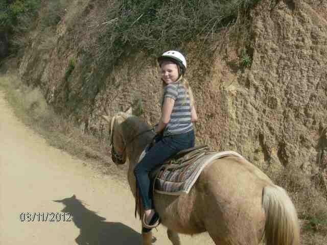 Me Horseback Riding in Griffith Park