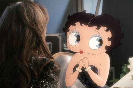 Sandy Fox as the Voice of Betty Boop for the Publicis Lancome Paris Hypnose Star campaign
