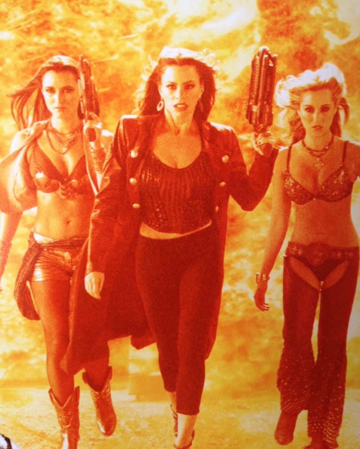 Elle LaMont, Sofia Vergara, & Alexa Vega Machete Kills (2013) production still