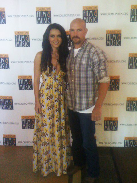 Tulsa International Film Festival 2011 (pictured with Darrin Dickerson of D4)