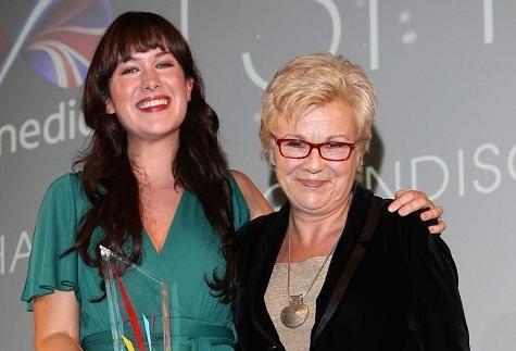 Winning Virgin Media Shorts 2012 with Judge Julie Walters