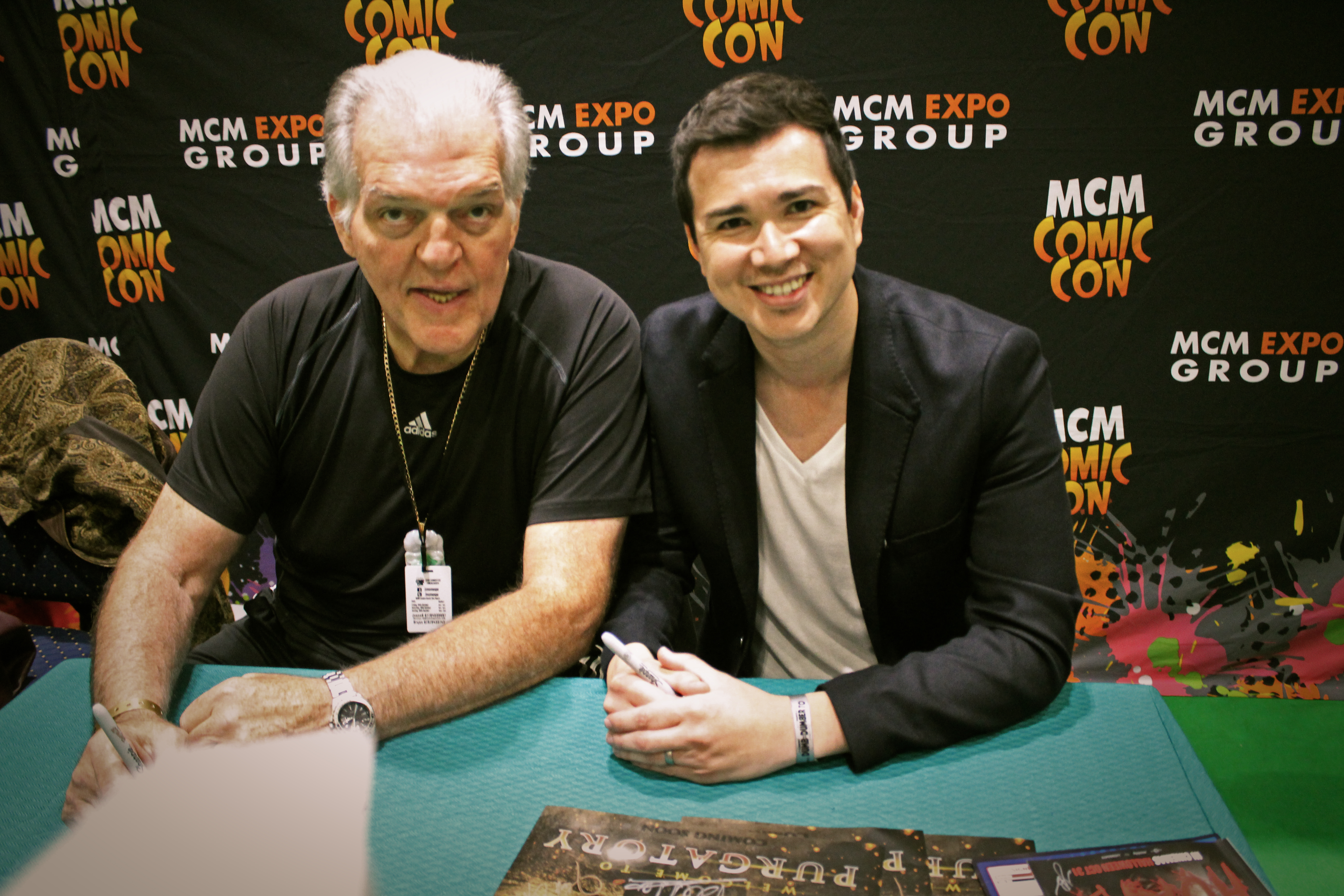 Jack O'Halloran and Joseph Bennie. MCM Comic Con London