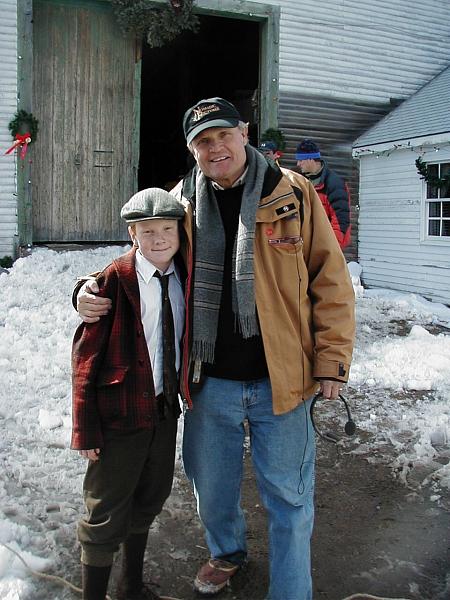 Adam and Director Kieth Merril.