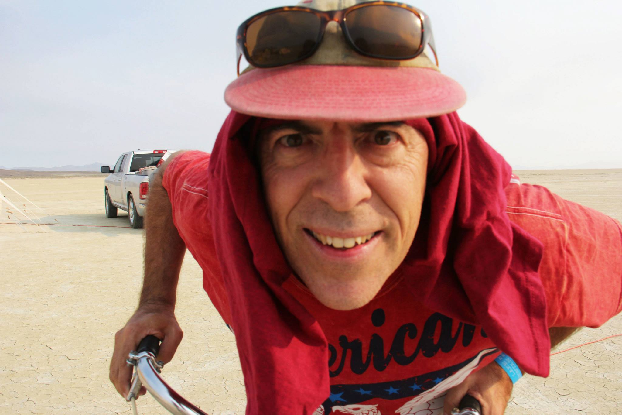 Glenn Campbell at Burning Man, 2013.