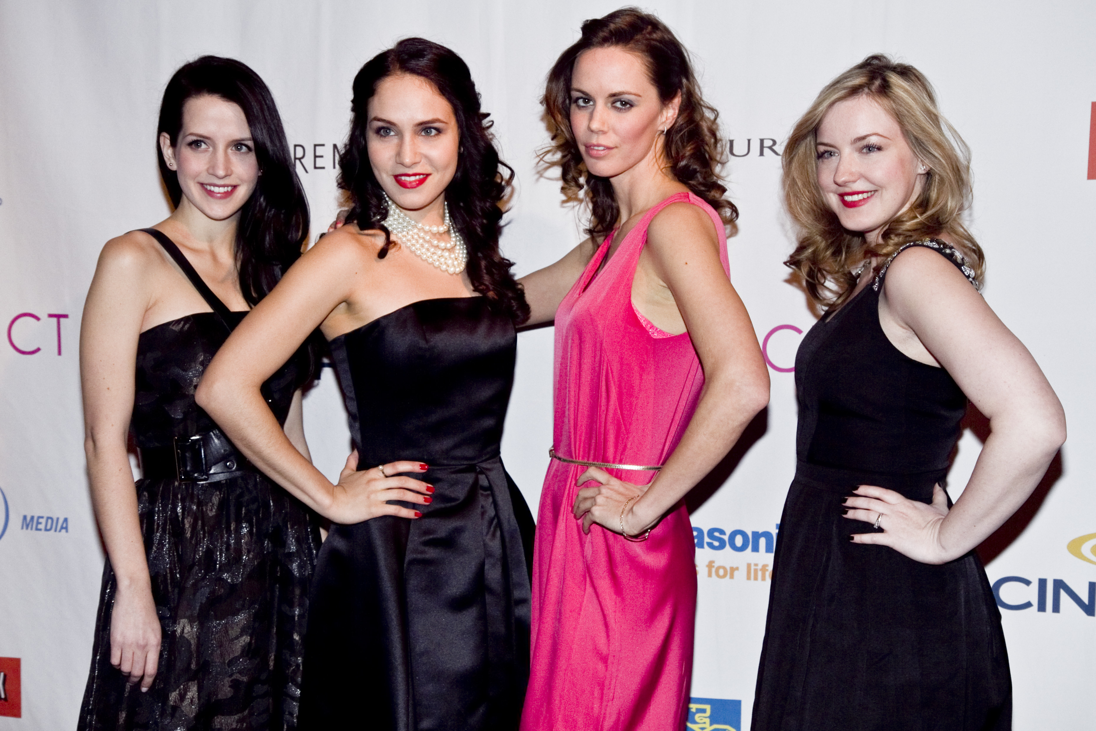 CFC Actors Conservatory Participants Kimberly-Sue Murray, Amber Goldfarb, Melissa Hood and Kristin Adams at REFLECT - 18th CFC Annual Gala & Auction