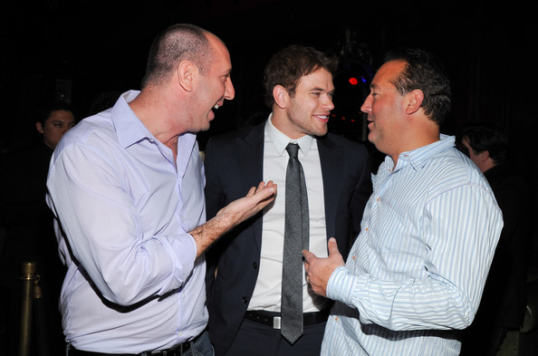 'Meskada' Hollywood Premiere - Dec 2010 - Writer/Director Josh Sternfeld, Actor Kellan Lutz, and Producer Ron Stein