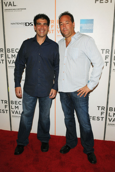 (L-R) Marshal Gilman and Ron Stein attend the premiere of 