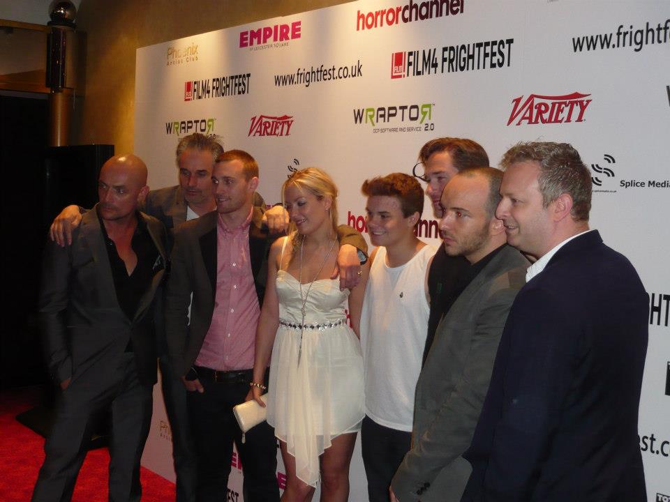 The Thompsons cast & producers at the screening in Empire Leicester Square, London.