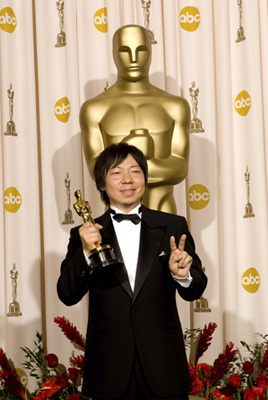 Academy Award®-winner Kunio Kato backstage at the 81st Academy Awards® are presented live on the ABC Television network from The Kodak Theatre in Hollywood, CA, Sunday, February 22, 2009.