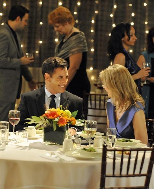 Still of Helen Slater and Adrian Pasdar in The Lying Game (2011)