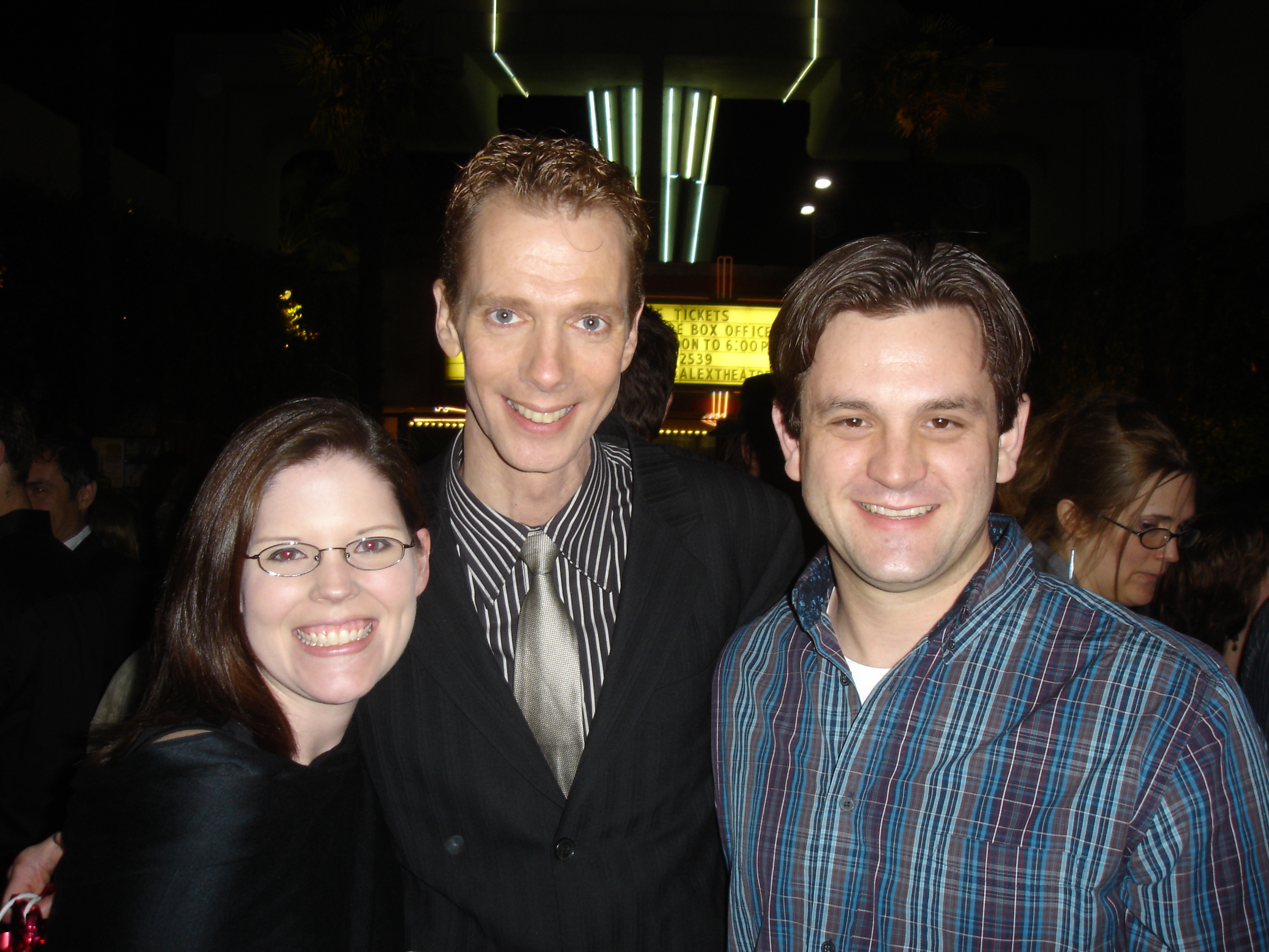 Doug Jones, Kat Olson and Sean Robert Olson at the 168 Film Project Film Festival