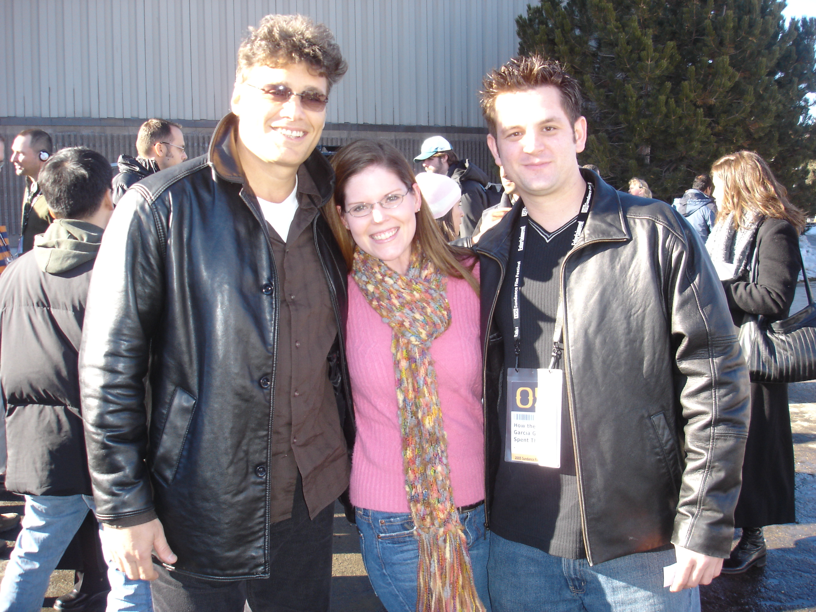 Steven Bauer, Kat Olson and Sean Robert Olson at the Sundance premiere of 