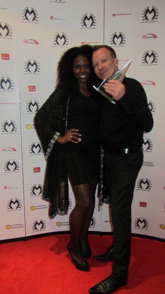 Shereen Walker and Simon Britton at the Music Video and Screen Awards (MVSA) 2011